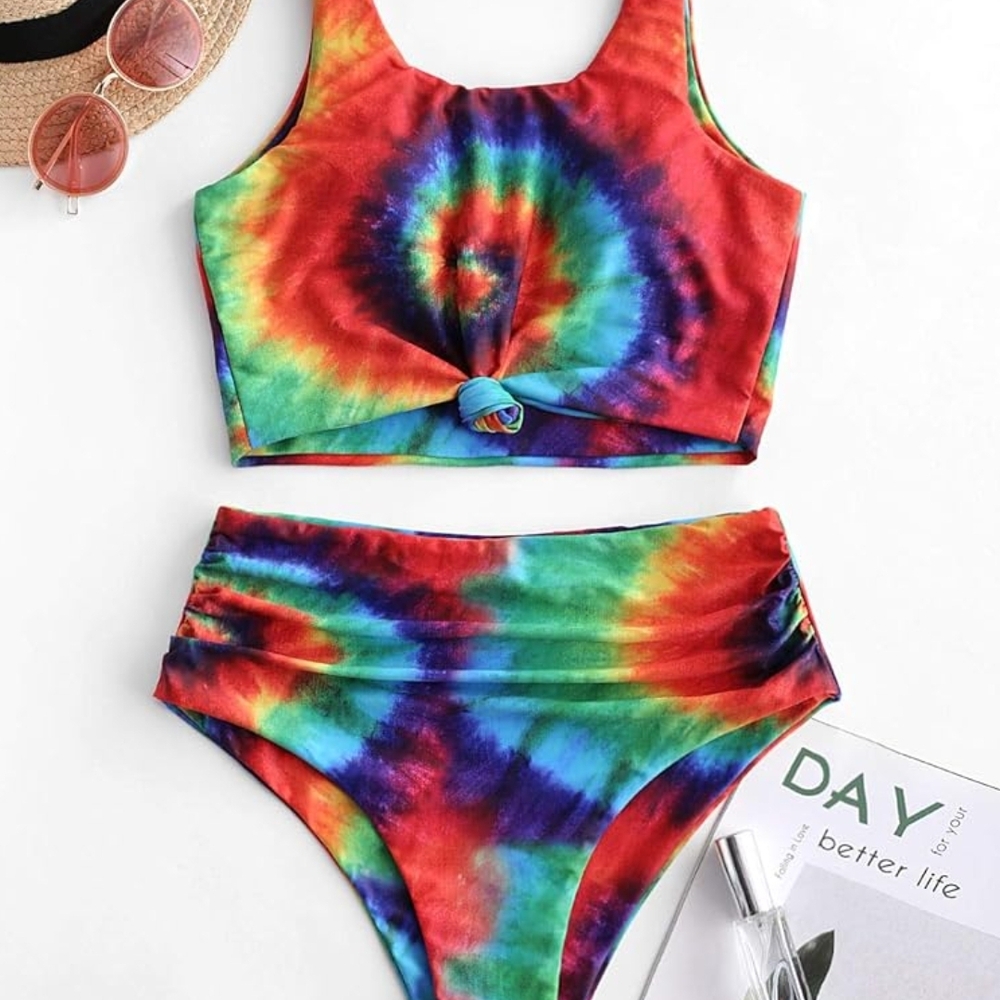 Tie-Dye Bikini Set - Picture 7 of 12